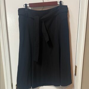 For The Republic Black A-Line Skirt